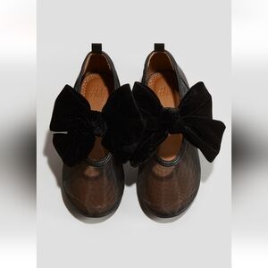 ‼️SAVE‼️NWT H&M Bow-Detail Ballet Flats - Size 5.5 (EUR 20-21)
